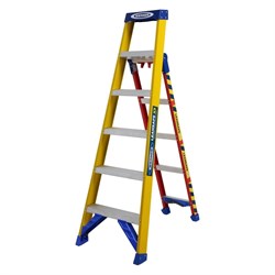 Универсальная стеклопластиковая стремянка Zarges Leansafe X3 ступени 2x5 - фото 16814760