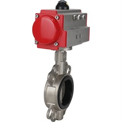 Дисковый затвор DN.ru 316L-316L-NBR - фото 16816126