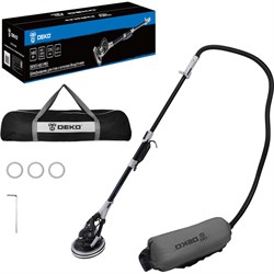 Бесщёточная шлифмашина для стен и потолков DEKO DKWS1400 PRO - фото 16817038