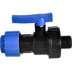 Разъемный компрессионный кран ПОЛИТЭК ТПК-АКВА - фото 16817350