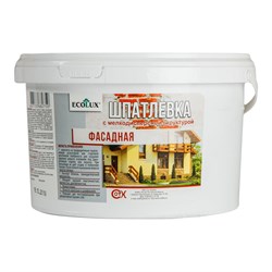 Фасадная шпатлевка ECOLUX 4607133682750 - фото 16817506