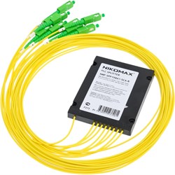 Одномодовый планарный сплиттер NIKOMAX NMF-SPP1X8A1-SCA-B - фото 16818019