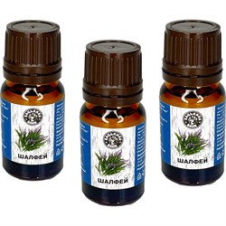 Натуральное эфирное масло для бани Бацькина баня Шалфей - фото 16818271