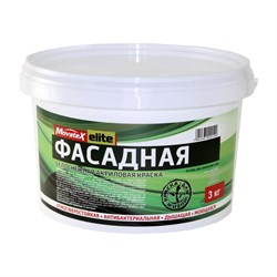 Фасадная водоэмульсионная краска Movatex Elite - фото 16821568