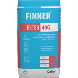 Цементная армированная базовая шпатлевка Dauer finner exter 40g - фото 16822631