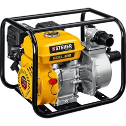Бензиновая мотопомпа STEHER WPC-600 - фото 16822935