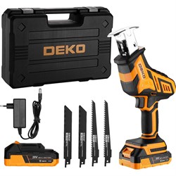 Сабельная аккумуляторная пила DEKO DKRS20-Li-ion - фото 16823201