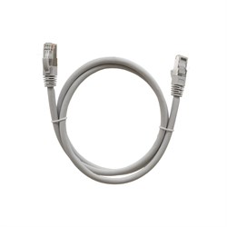 Патч-корд SUPRLAN FTP 5e 4x2 26AWG (7x0.16мм) Cu LSZH серый 3м - фото 16824007