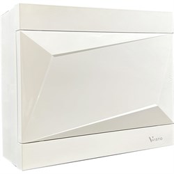 Навесной щит распределительный VISTO EXtet DIA-8N-PWW - фото 16825542