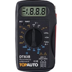 Цифровой мультиметр TopAuto DT83B - фото 16825770