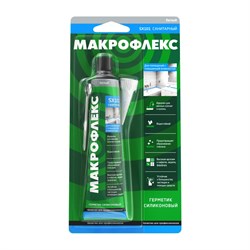 Санитарный силиконовый герметик МАКРОФЛЕКС SX101 - фото 16826927