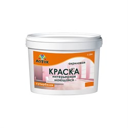 Акриловая моющаяся краска ЛАТЕК Л204 - фото 16829320