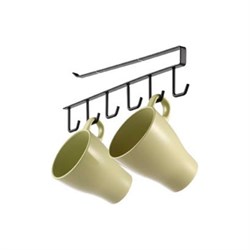 Навесной полочный держатель для чашек Mallony L ordine HSC-2 - фото 16829321