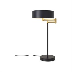 Настольный светильник FREYA Izza Черный и Латунь Металл - фото 16829564