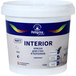 Краска для стен и потолков PELLIGRINA PAINT interior - фото 16831688