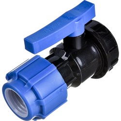 Разъемный компрессионный кран ПОЛИТЭК ТПК-АКВА - фото 16832748