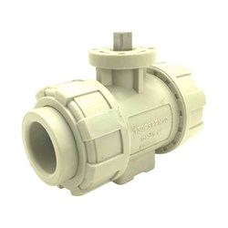 Двухходовой шаровой кран TECHNO 2025-PP - фото 16834263