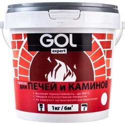 Краска для печей и каминов Palizh GOLexpert 140 - фото 16836918