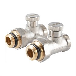 Прямой узел нижнего подключения радиатора Profactor ЕК PF RVS 610 - фото 16837035