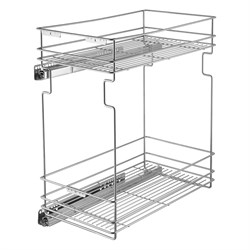 Выкатная правая корзина бутылочница в базу 300 мм LEMAX PROF VK-03-300-DR - фото 16837929