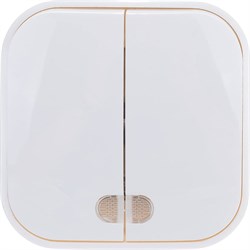 Двухклавишный выключатель IONICH 1414 - фото 16839131