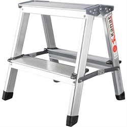 Алюминиевая стремянка Kanat twin - фото 16839548