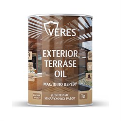 Масло для дерева VERES exterior terrase oil - фото 16840021