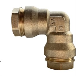 Угловой фитинг для труб из ПНД LadAna 191101003 - фото 16840755