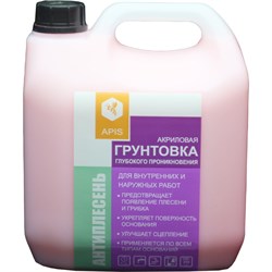 Грунтовка глубокого проникновения APIS Антиплесень - фото 16840839