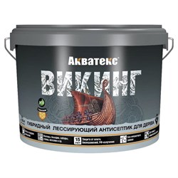 Лессирующий антисептик для дерева Акватекс Викинг 65096 - фото 16841537
