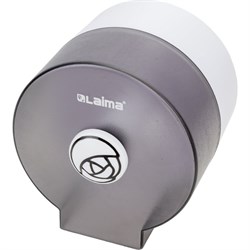 Круглый диспенсер для туалетной бумаги в стандартных рулонах LAIMA 605046 - фото 16842727