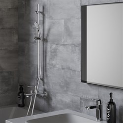 Комплект смесителей для раковины и ванны с душевым комплектом Paini Viva Style - фото 16843772