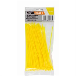Нейлоновая хомут-стяжка NOVOCRAFT HCC13150Y100 - фото 16844133