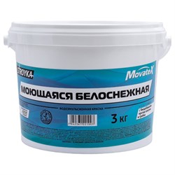 Моющаяся водоэмульсионная краска Movatex Stroyka - фото 16845777