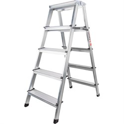 Алюминиевая стремянка Kanat twin - фото 16847352