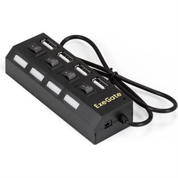 Usb-хаб концентратор ExeGate DUB-42SW - фото 16848010