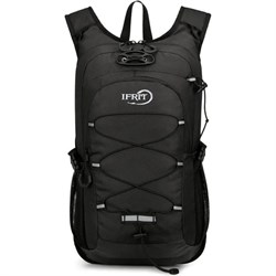 Рюкзак спортивный Ifrit Stroller полиэстер, черный, 15 л Р-999-15/2 4680232391952 - фото 16849454