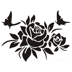 Виниловый трафарет STMDECOR Идилия - фото 16849873