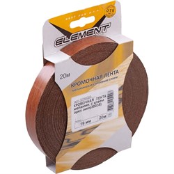 Меламиновая кромочная лента Element с клеем 19мм орех экко 20 м - фото 16849999