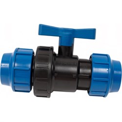 Компрессионный кран для ПЭ труб Lammin Lm34101040040 - фото 16850547