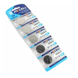 Литиевый элемент питания PKCell CR2016-5B - фото 16851179