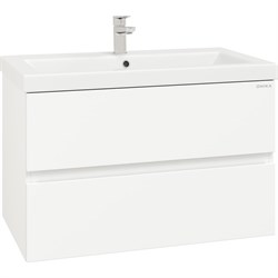 Подвесная тумба с раковиной ум. como 80 Onika эвада 80 - фото 16851259