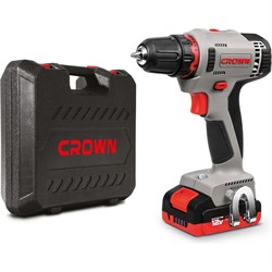 Аккумуляторный шуруповерт Crown CT21081H-2 BMC - фото 16852688