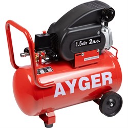 Поршневой масляный компрессор AYGER AFL50/260 - фото 16852779