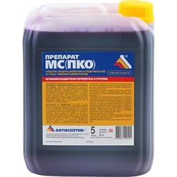 Огнебиозащитная пропитка ЗАО "Антисептик" МС (ПКО) - фото 16852849