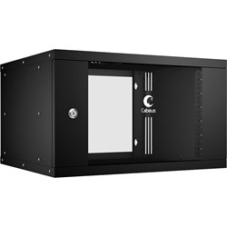 Телекоммуникационный настенный шкаф Cabeus WSC-05D-6U55/45-BK - фото 16852915