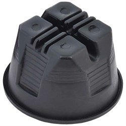 Держатель круглого проводника для плоской кровли IEK ZDP80-70-6-08 - фото 16852927