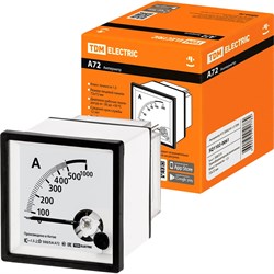 Амперметр TDM ELECTRIC а72 500а/5а-1.5 - фото 16854238