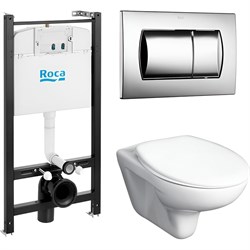 Подвесной унитаз Roca ПЭК Mateo - фото 16854259