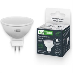 Лампочка светодиодная ALTECH MR16-8W-840-GU5.3 - фото 16855704